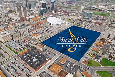 New Nashville Convention Center Location