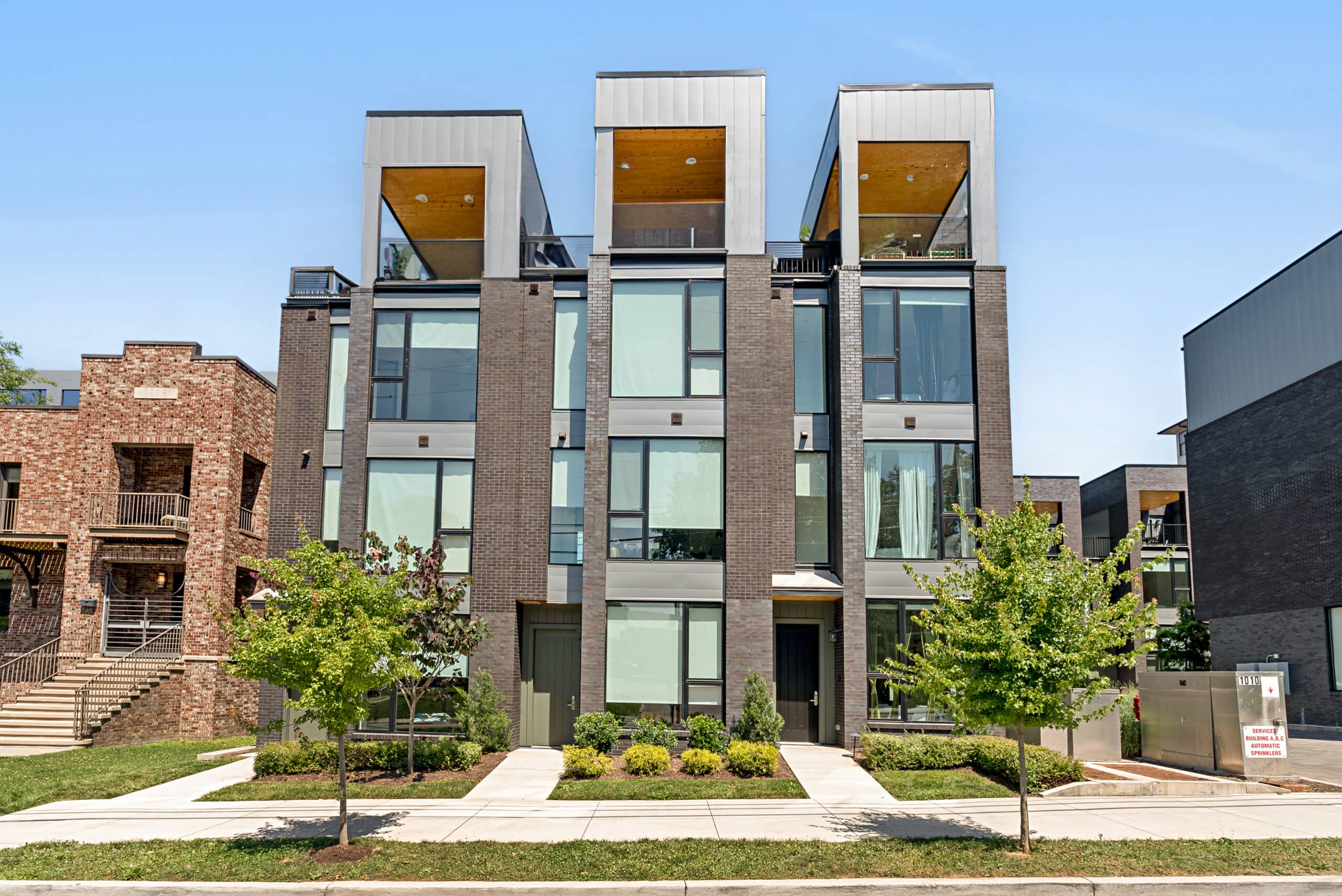 Musica Nashville short term rental townhomes on Music Row near Vanderbilt University