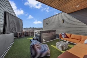 Vistas roof top hot tub