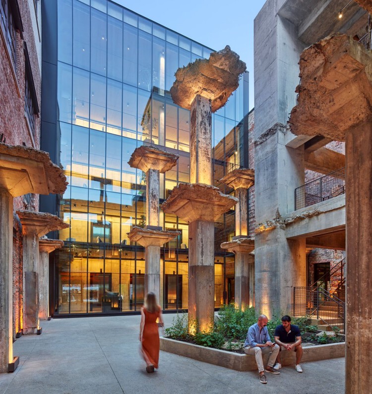 Neuhoff District Germantown Nashville office redevelopment near East Bank Nashville real estate market trends