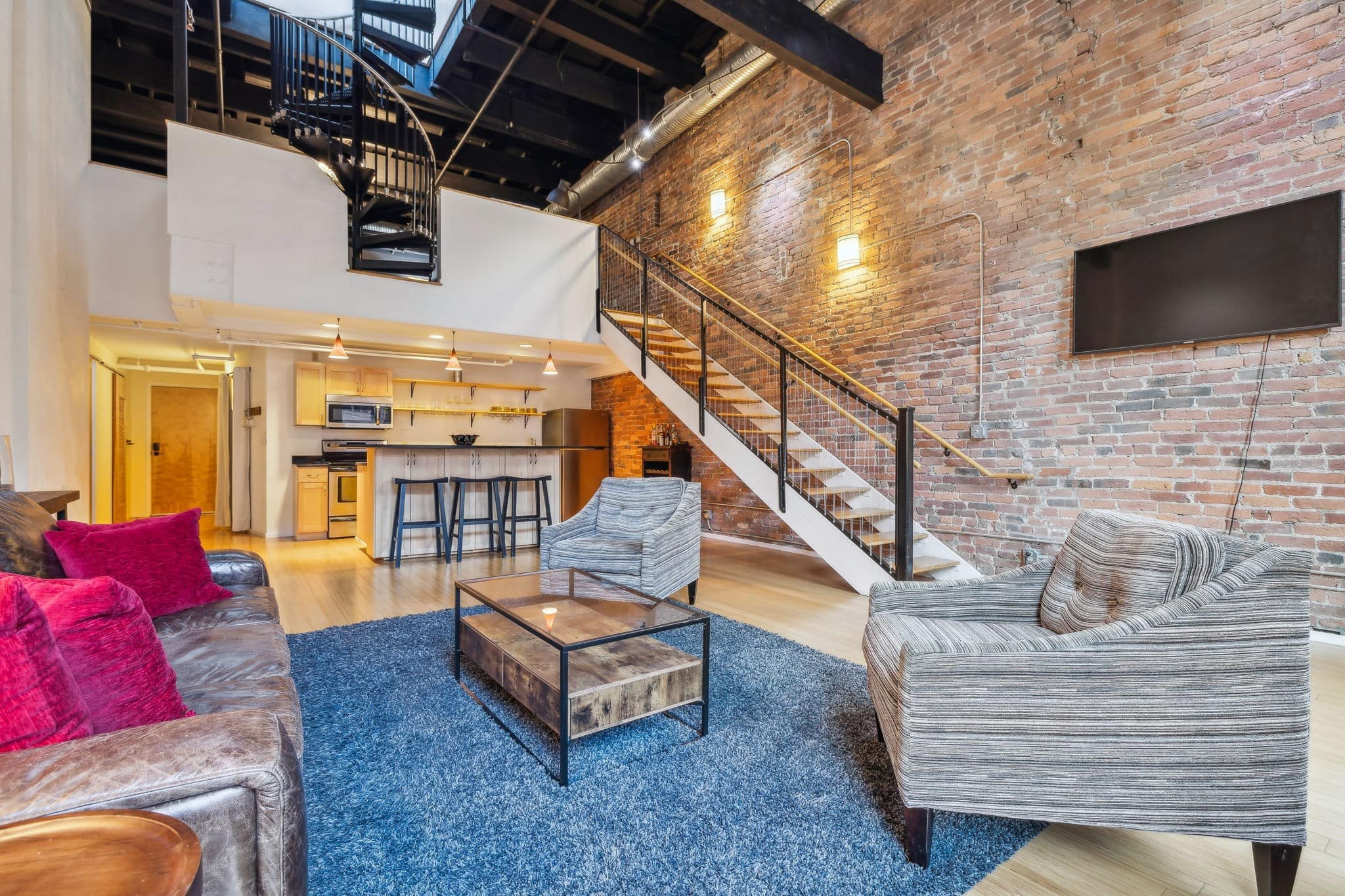 Church Street Lofts amenity deck and shared common spaces at 305 Church Street in Downtown Core condo building