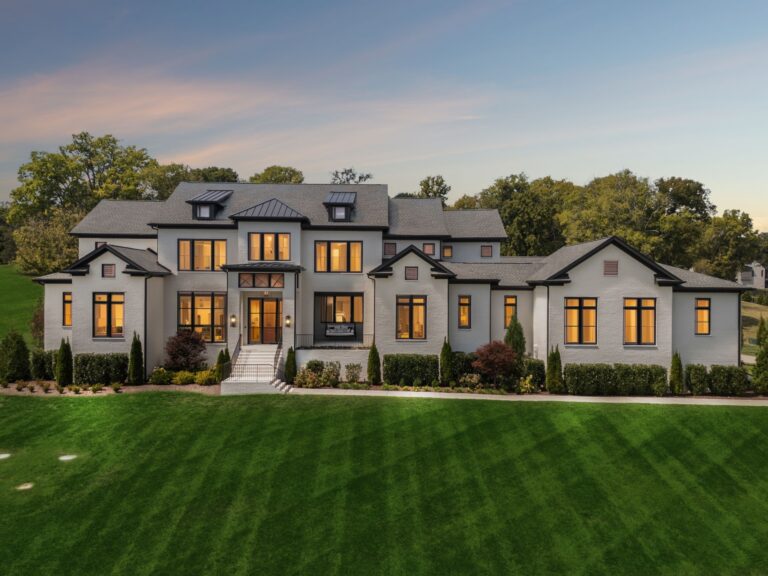 Million dollar luxury mansion in Middle Tennessee representing the Nashville high-end single-family home market across Hillwood Belle Meade Forest Hills Brentwood Franklin