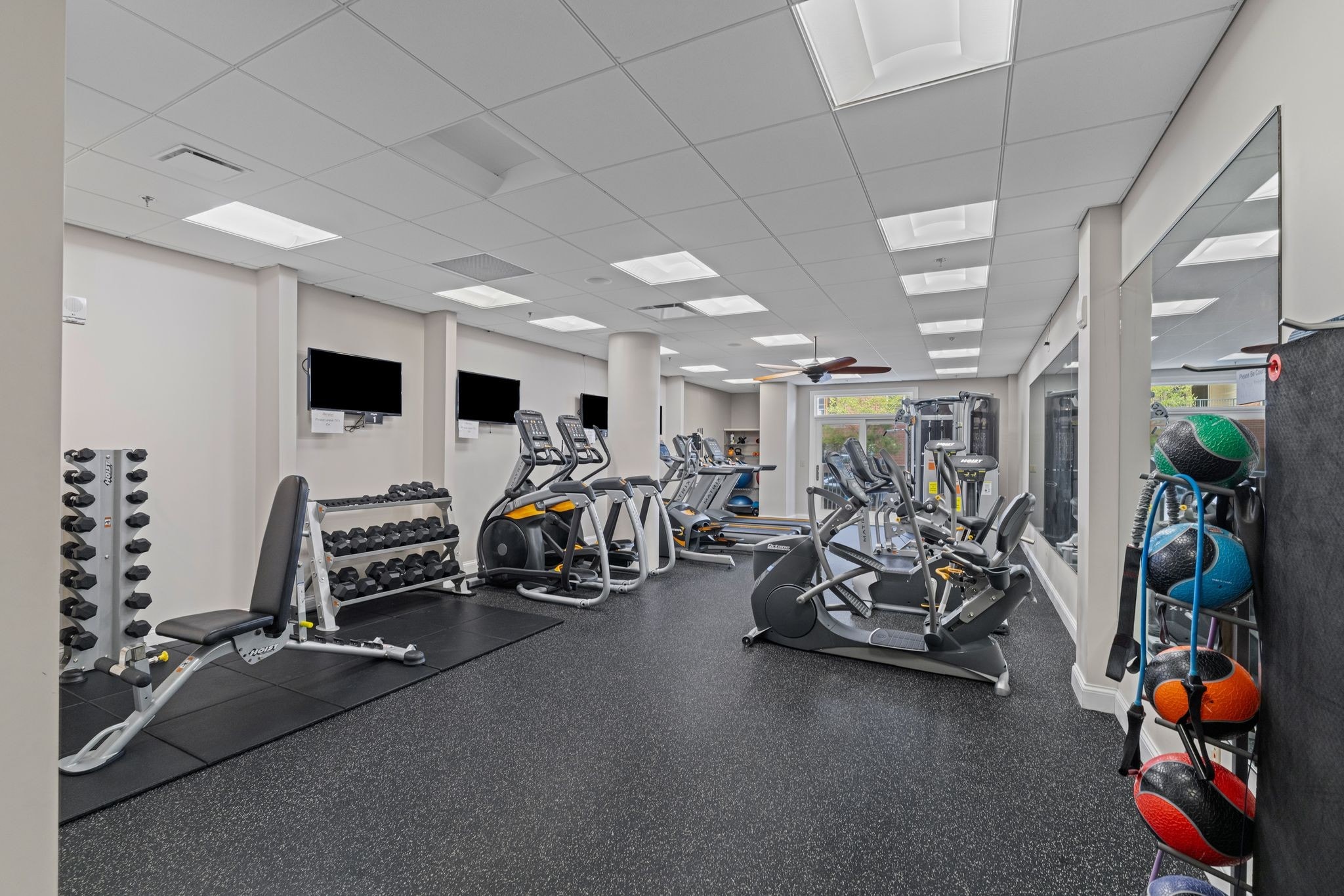 The West End fitness center with cardio and weight training