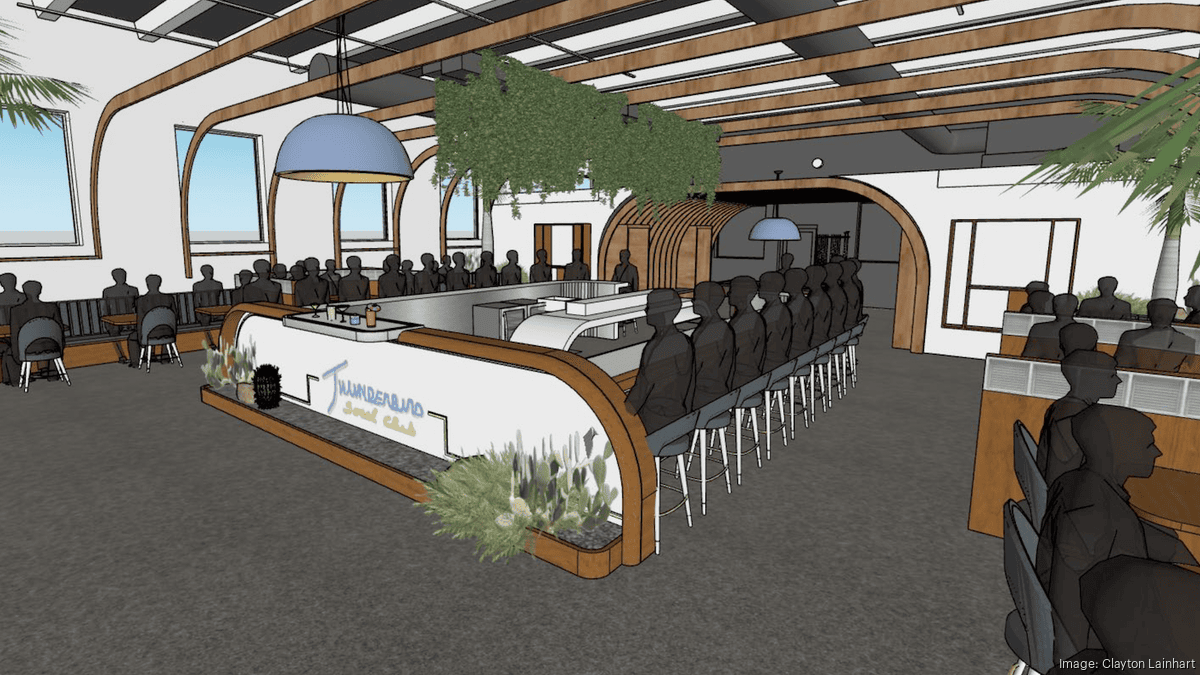 Former Barista Parlor space at 1230 Fourth Avenue North in Germantown Nashville becoming Thunderbird Social Club bar